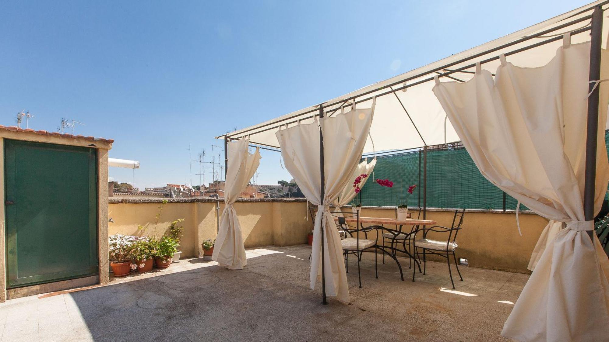 Rental In Rome Vatican View Terrace Kültér fotó